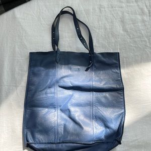 Madewell Leather Transport Tote